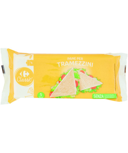 Carrefour Pane Per Tramezzini gr.250