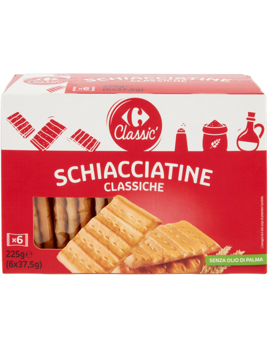 Carrefour Schiacciatine gr.225 Classiche