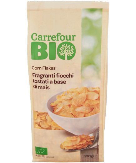 Carrefour Corn Flakes BIO gr.300