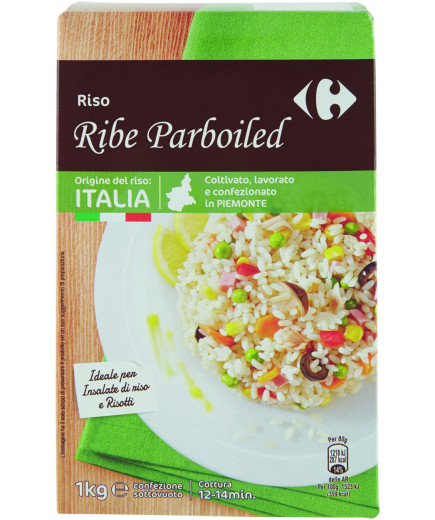 Carrefour Riso Parboiled Per Insalate e Risotti kg.1