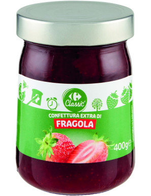 Carrefour Confettura Extra Fragola gr.400