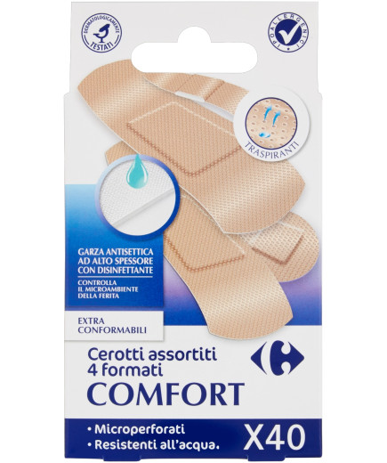 Carrefour Cerotti Comfort Assortiti x40