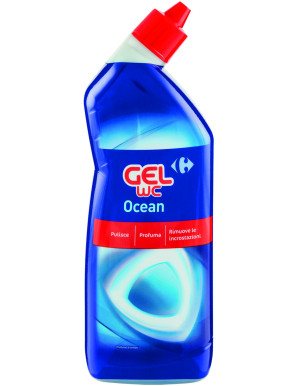 Carrefour Wc Gel ml.750 Blu