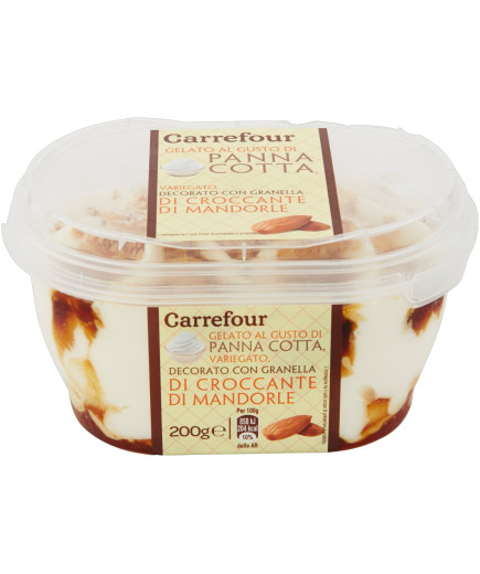 Carrefour Mini Vaschetta Di Gelato Pannacotta gr. 200