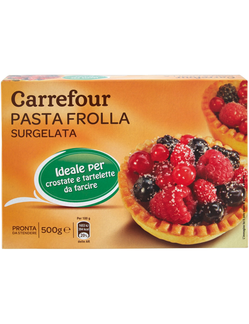 Carrefour Pasta Frolla Surgelata gr.500