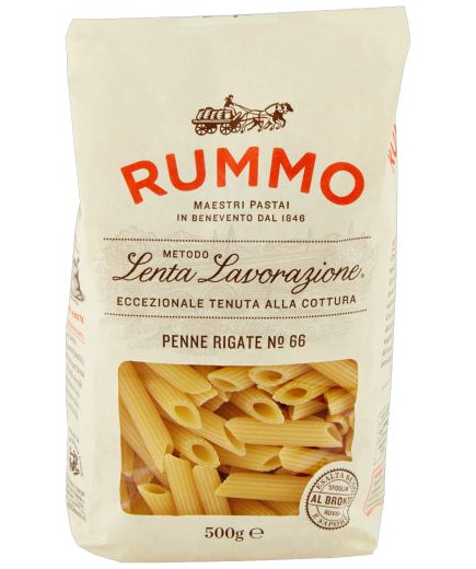 Rummo Penne Rigate N°66 Trafilate Al Bronzo gr.500