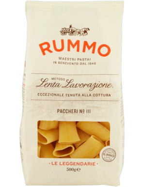 Rummo Paccheri N°111 Trafilate Al Bronzo gr.500