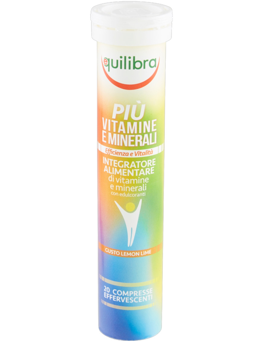 Equilibra Piu'Vitamine E Minerali 20 Compresse