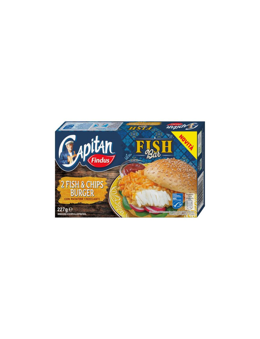 Findus Fish & Chips Burger gr.227