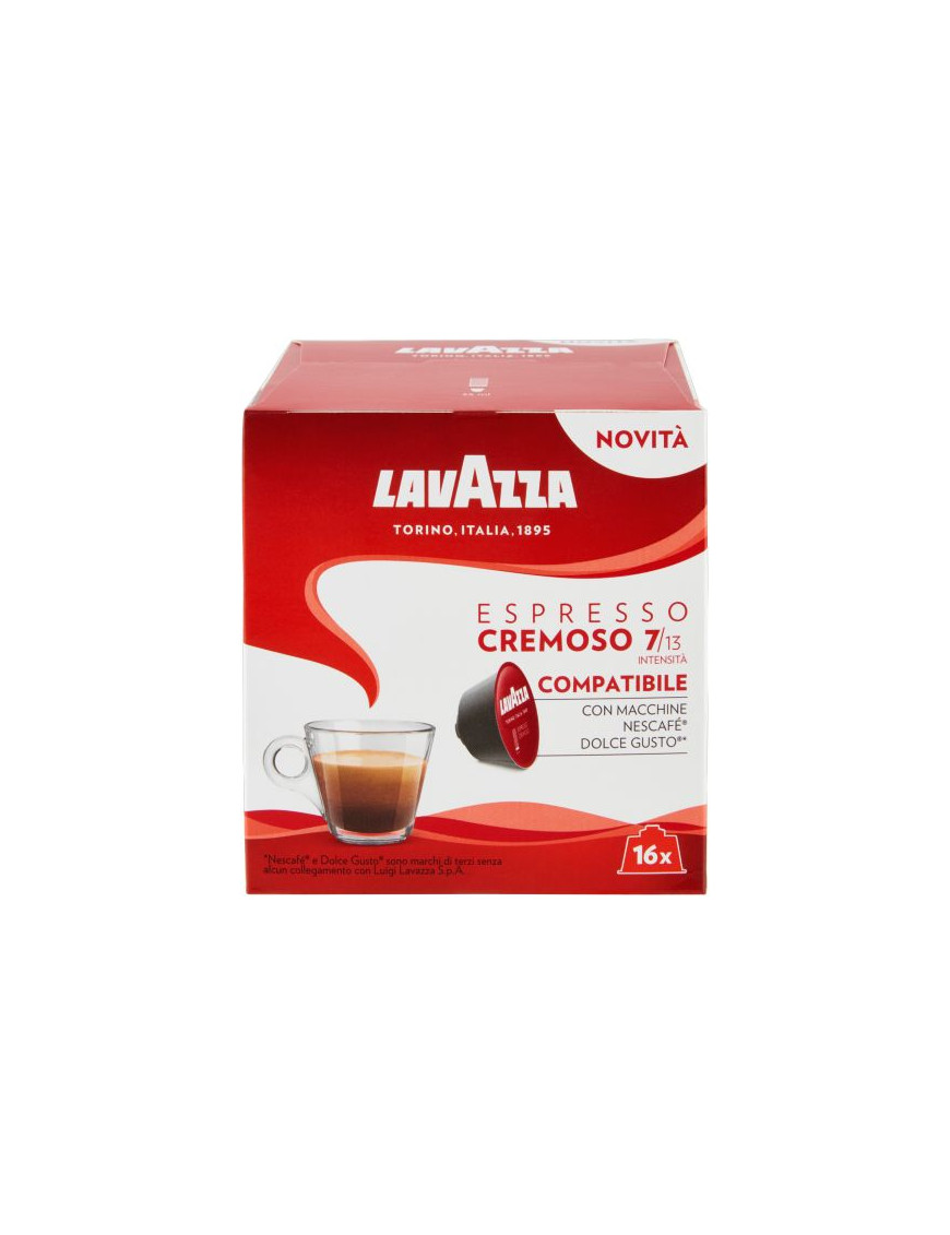 Lavazza Espresso 16 Cps Compatibili Dolcegusto