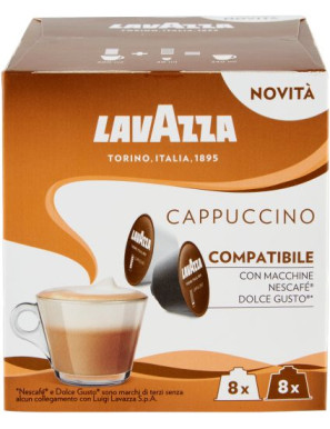 Lavazza Cappuccino 16 Cps -Comp. Dolcegusto-