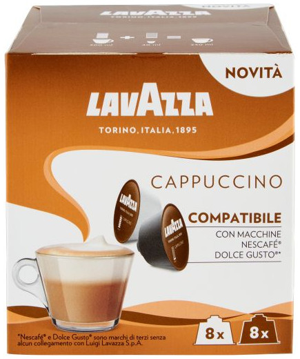 Lavazza Cappuccino 16 Cps -Comp. Dolcegusto-