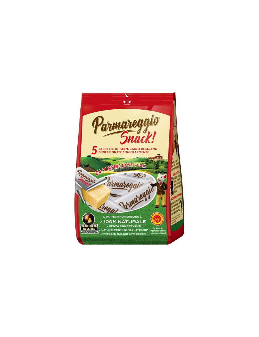 Parmareggio Snacks Di Parmiggiano Reggiano DOP gr.100 (20X5)