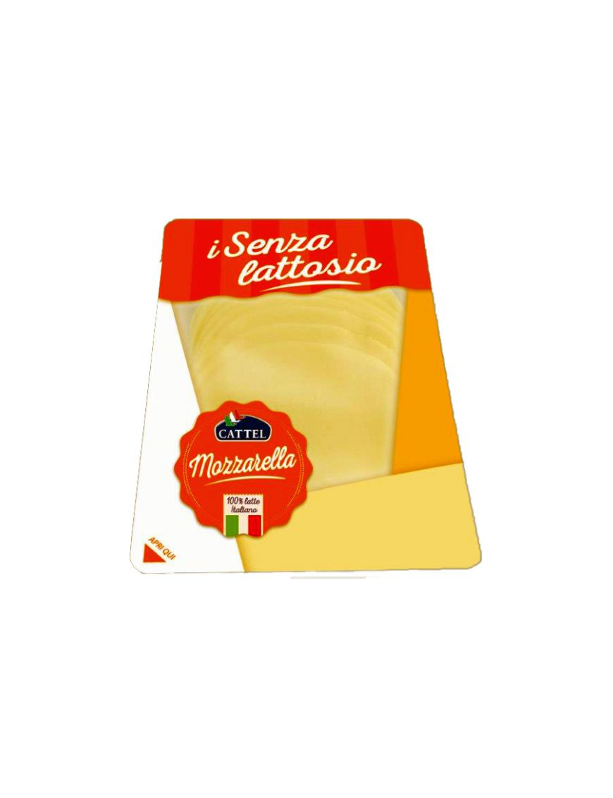 Cattel Mozzarella Preaffettata senza Lattosio gr.150