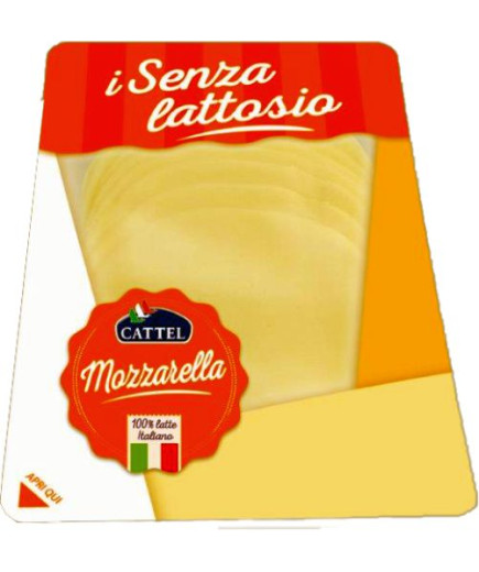 Cattel Mozzarella Preaffettata senza Lattosio gr.150