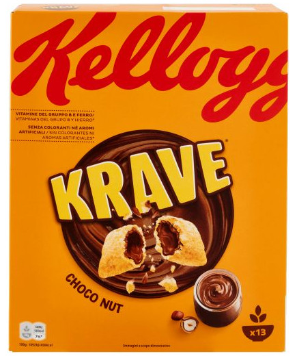 Kellogg's Choko Krave Choco Nut gr.410