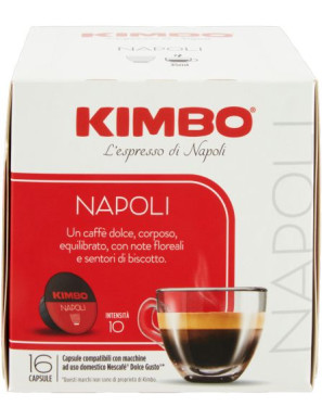 Kimbo Napoli 16 Cps Compatibili Dolce Gusto