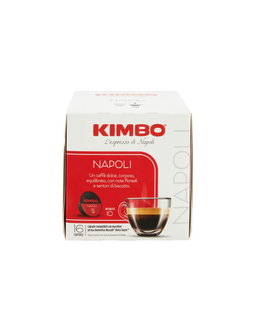 Kimbo Napoli 16 Cps Compatibili Dolce Gusto