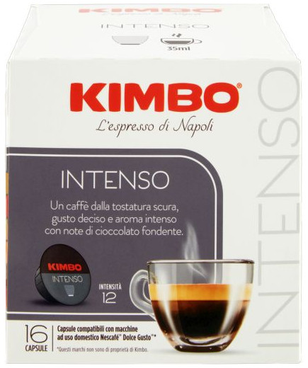 Kimbo Intenso 16 Cps Compatibili Dolce Gusto