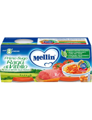 MELLIN PRIMO SUGO RAGU' DI VITELLO G.80X2