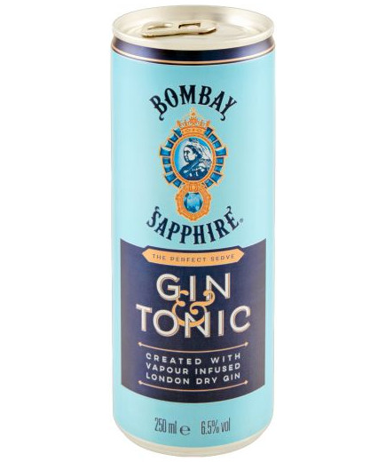 Bombay Gin & Tonic cl.25 Lattina