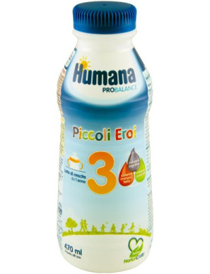 Humana Latte 3 Liq. Natcare ml.470