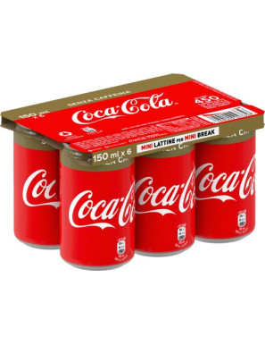 Coca Cola Senza Caffeina cl.15X6 Mini Lattina