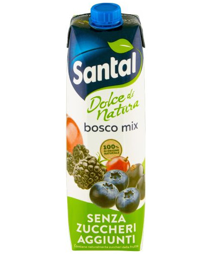 Santal Succo Bosco Mix Senza Zuccheri Aggiunti Brik lt.1