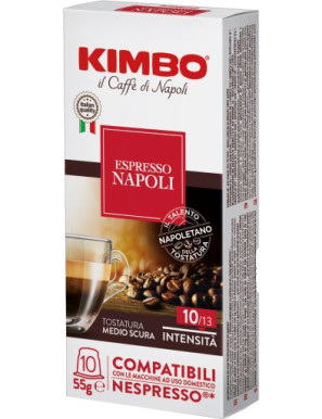 Kimbo Espresso Napoli Compatibili Nespresso 10 Cps