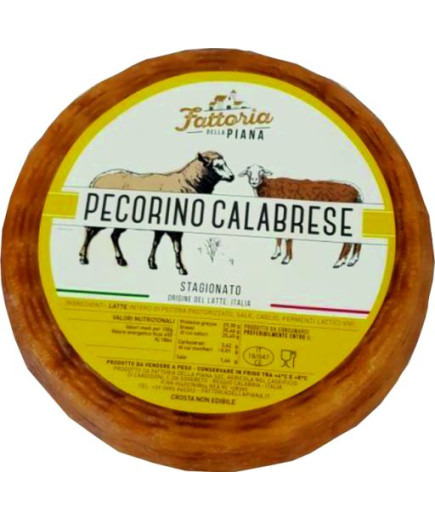 F.DELLA PIANA PECORINO CALABRESE STAG.120GG KG 2 SV (CT.X4)