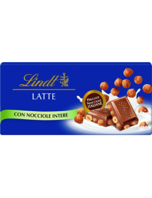 Lindt Tavoletta Latte E Nocciole gr.100