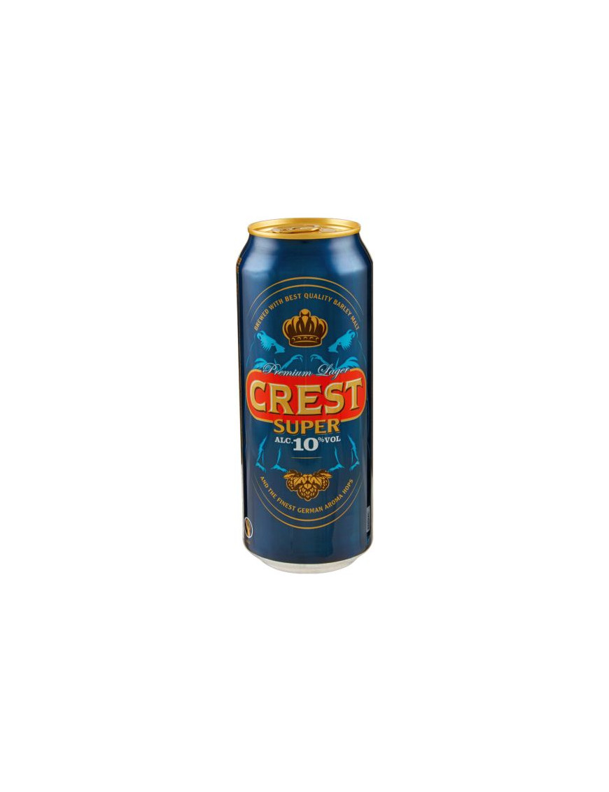 Crest Super 10% Birra cl.50 Lattina