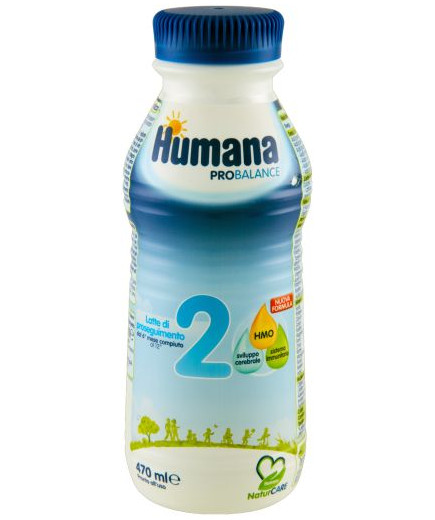 Humana Latte 2 Liquido Natcare ml.470
