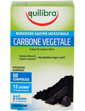 EQUILIBRA CARBONE VEGETALE 50 CPR G.40 -L.DIMAGRIMENTO-