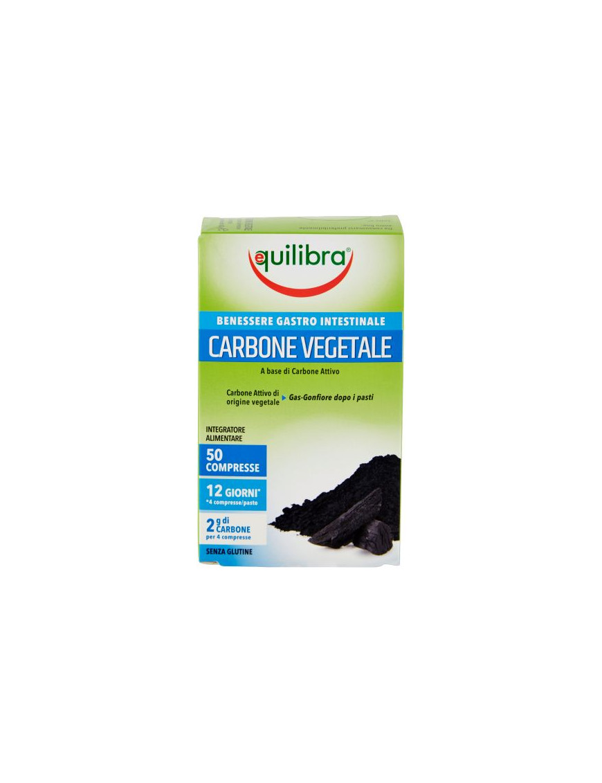 EQUILIBRA CARBONE VEGETALE 50 CPR G.40 -L.DIMAGRIMENTO-