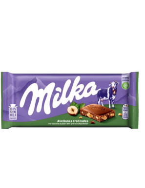 Milka Tavoletta di Cioccolato Con Nocciole gr.100