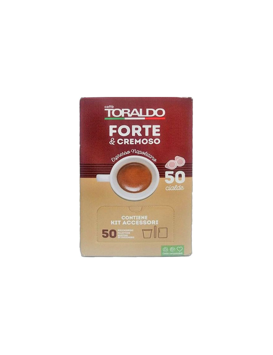 Toraldo Cialde gr.7,2X50 Forte E Cremoso + Kit Accessori
