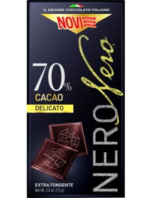 Novi Neronero Tavoletta Extra 70% gr.75