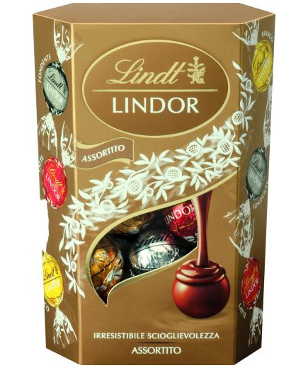 Lindt Lindor Cornet Assortito Senza Glutine gr.200