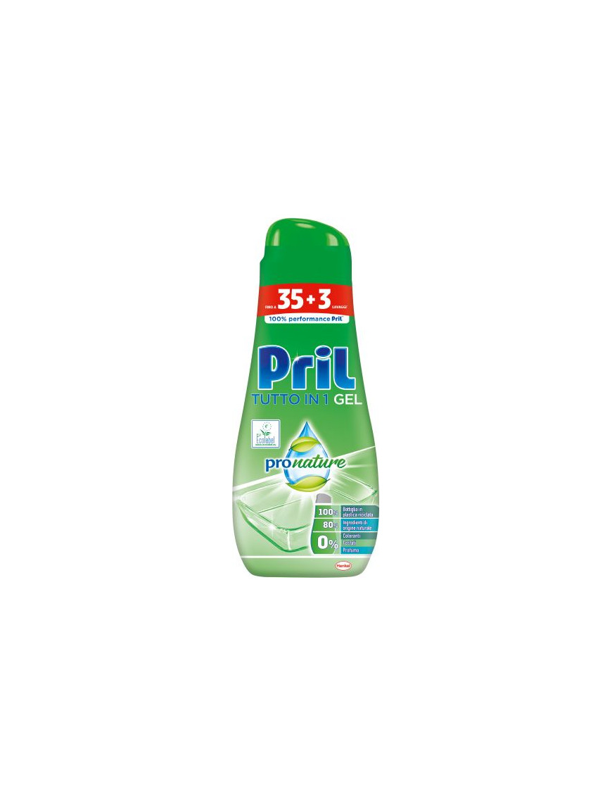 Pril Tutto In Uno Gel Green Pronature ml.608