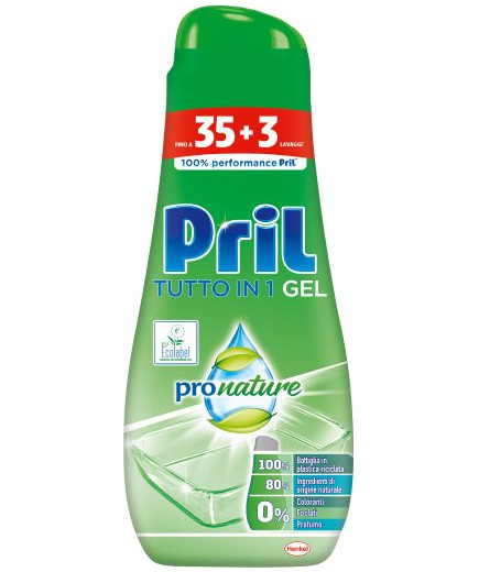 Pril Tutto In Uno Gel Green Pronature ml.608