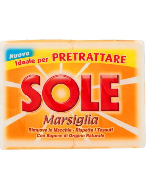 Sole Sapone Bucato Bianco gr.250X2