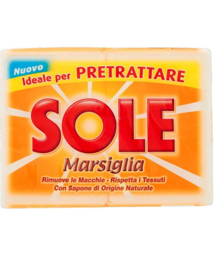 Sole Sapone Bucato Bianco gr.250X2