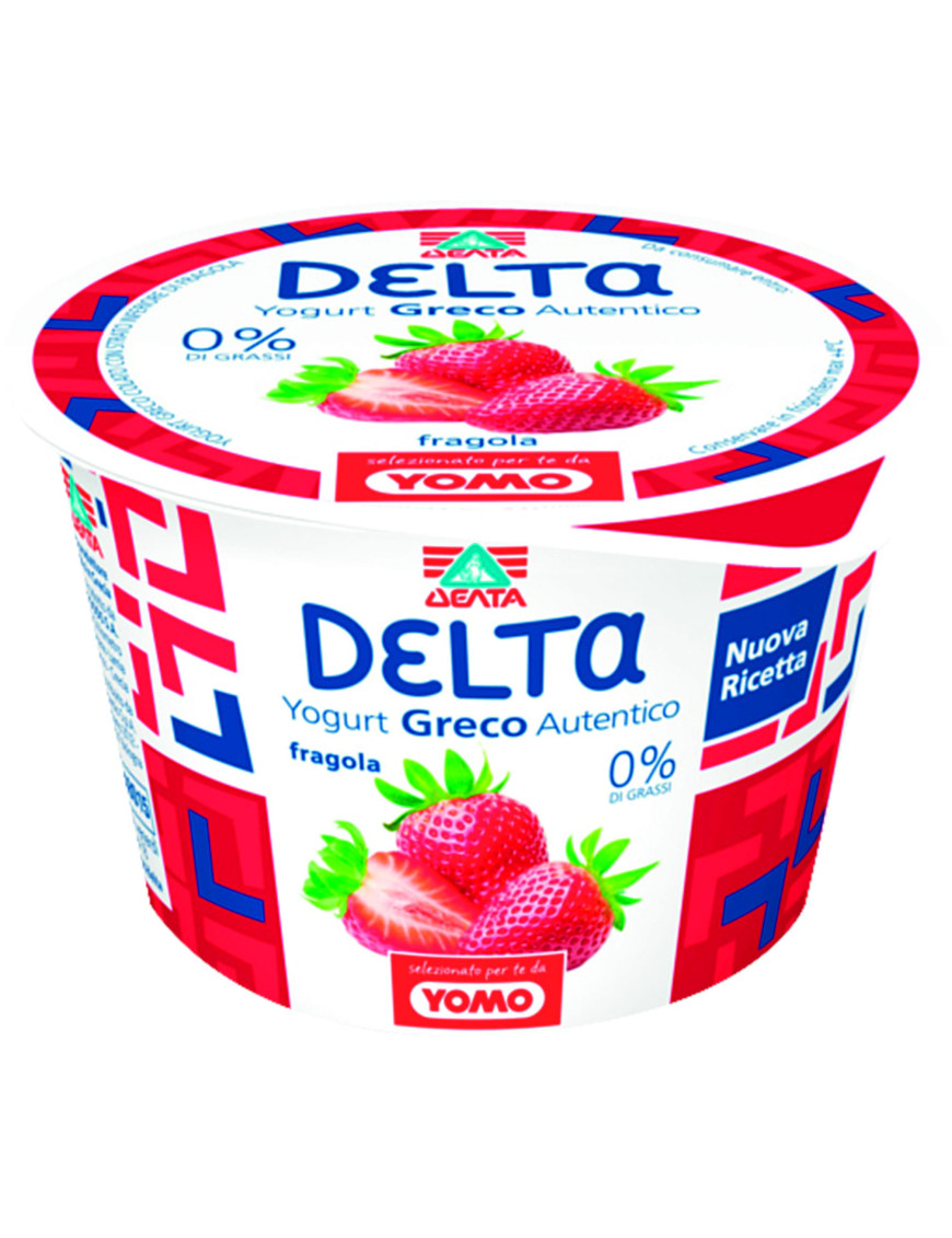 Yomo Yogurt Greco Delta 0% Fragola gr.150
