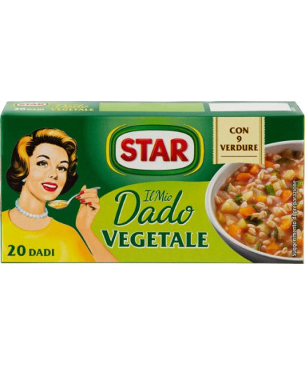 Star Brodo X20 Dadi Vegetale gr.200