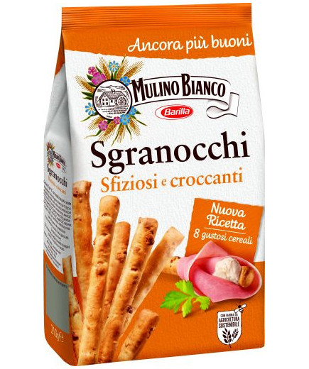 BARILLA SGRANOCCHI GRISSINI G.210 FRIABILI    M