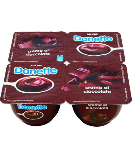 Danone Danette Budino Cioccolato gr.125X4