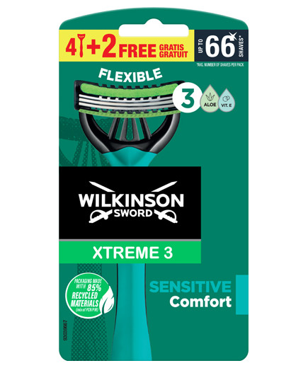 Wilkinson Xtreme 3 Usa E Getta X4+2