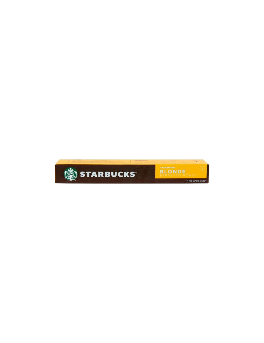 Starbucks Blonde Espresso 10 capsule -Compatibile Nespresso-