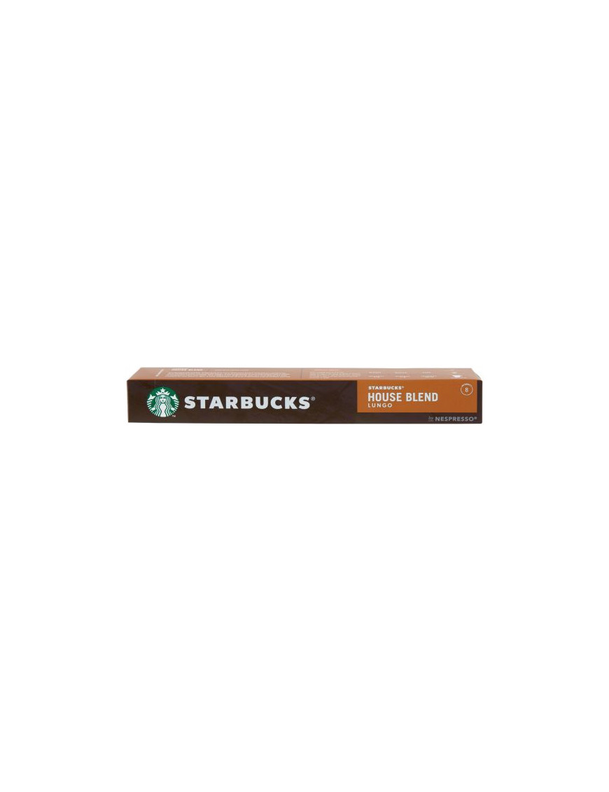 Starbucks House Blend 10 Capsule -Compatibili Nespresso-